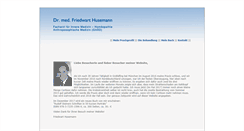 Desktop Screenshot of husemannpraxis.de