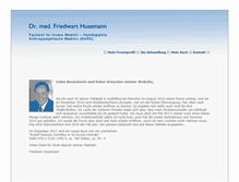 Tablet Screenshot of husemannpraxis.de